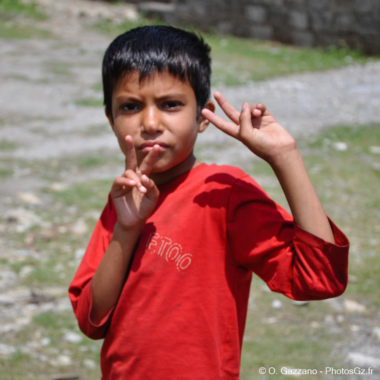 Enfant..Népal - 10 avril 2012